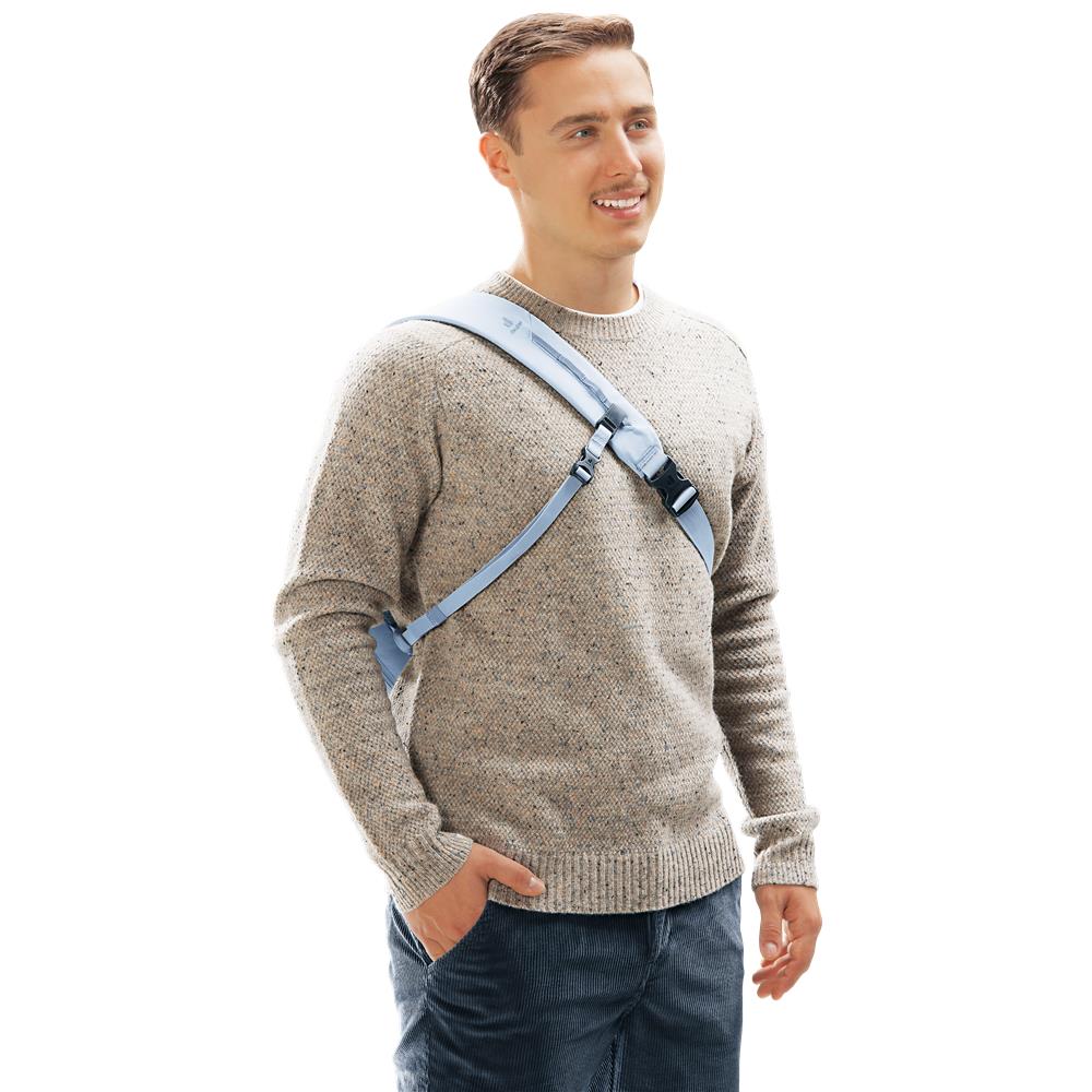 deuter Stroof 8, Umhängetasche, bluejay-polar (blau), 8L, Schultertasche