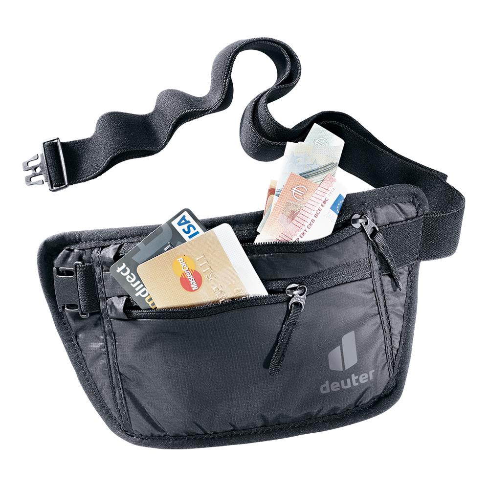 deuter Security Money Belt I, Reiseaccessoires, black (schwarz), Bauchtasche, Gürteltasche