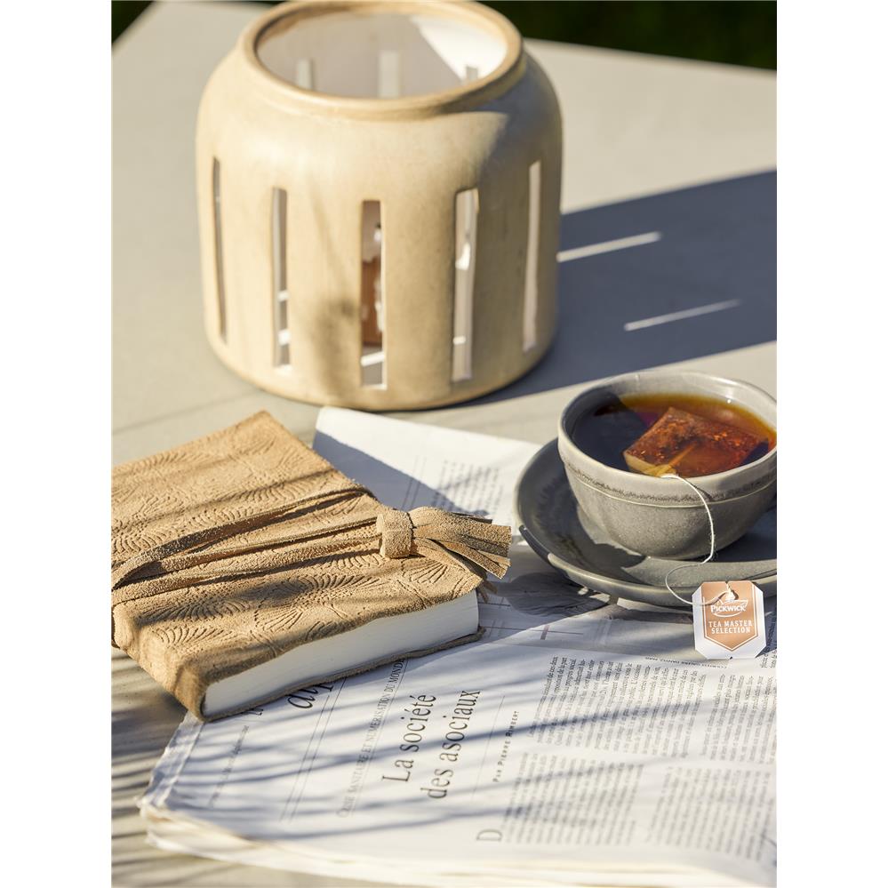 Bloomingville Raben Tasse Steingut Grau Untertasse Kaffeetasse Teetasse