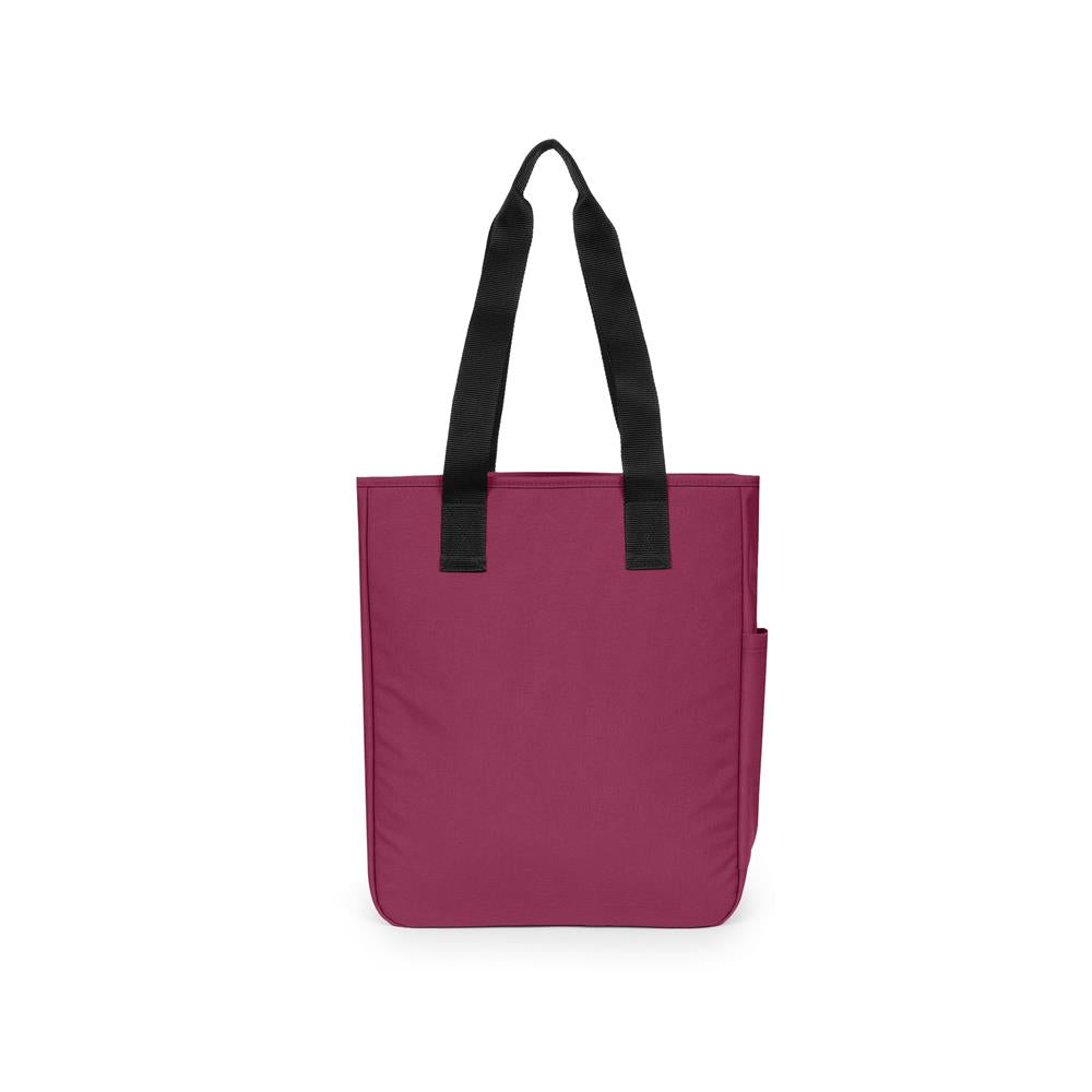 Eastpak TOTE Schultertasche, Wine Burgundy (rot), 21L, mit Flaschenhalter