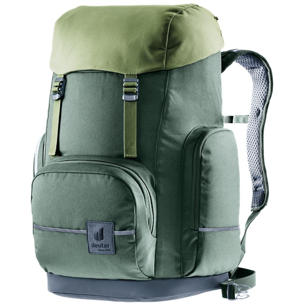 deuter Scula, Schulrucksack, ivy-khaki (grün), 30L, Schulranzen