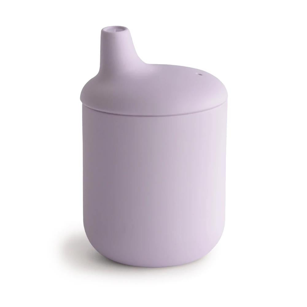 Mushie Silikon-Trinklernbecher, Soft Lilac, BPA-frei