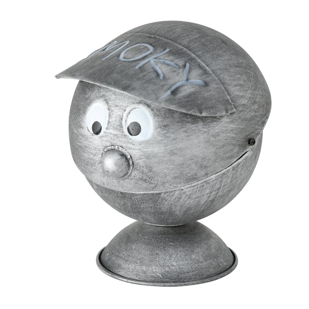 BOLTZE Sturmaschenbecher Smoky 16 cm Eisen windsicher Aschenbecher | 1 Stück zufällige Variante