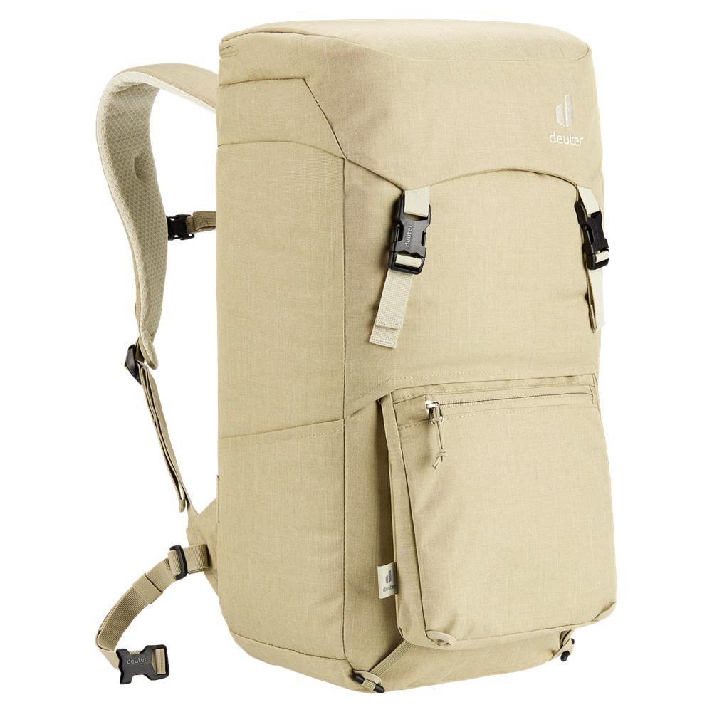 deuter Walker 24, Lifestyle-Rucksack, desert (beige), 24L, mit Flaschenhalter und Laptopfach