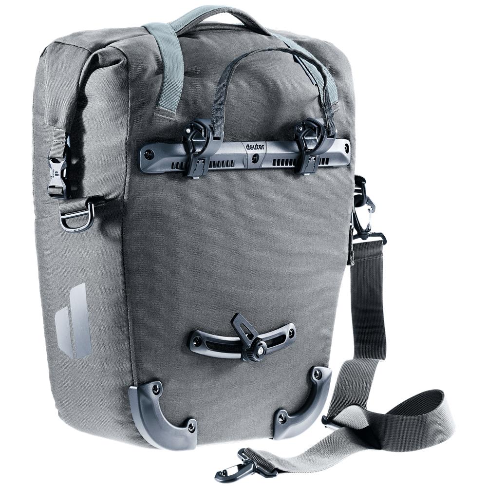 deuter Valbona 20+5, Fahrradtasche, graphite (grau), 25L, Hinterradtasche