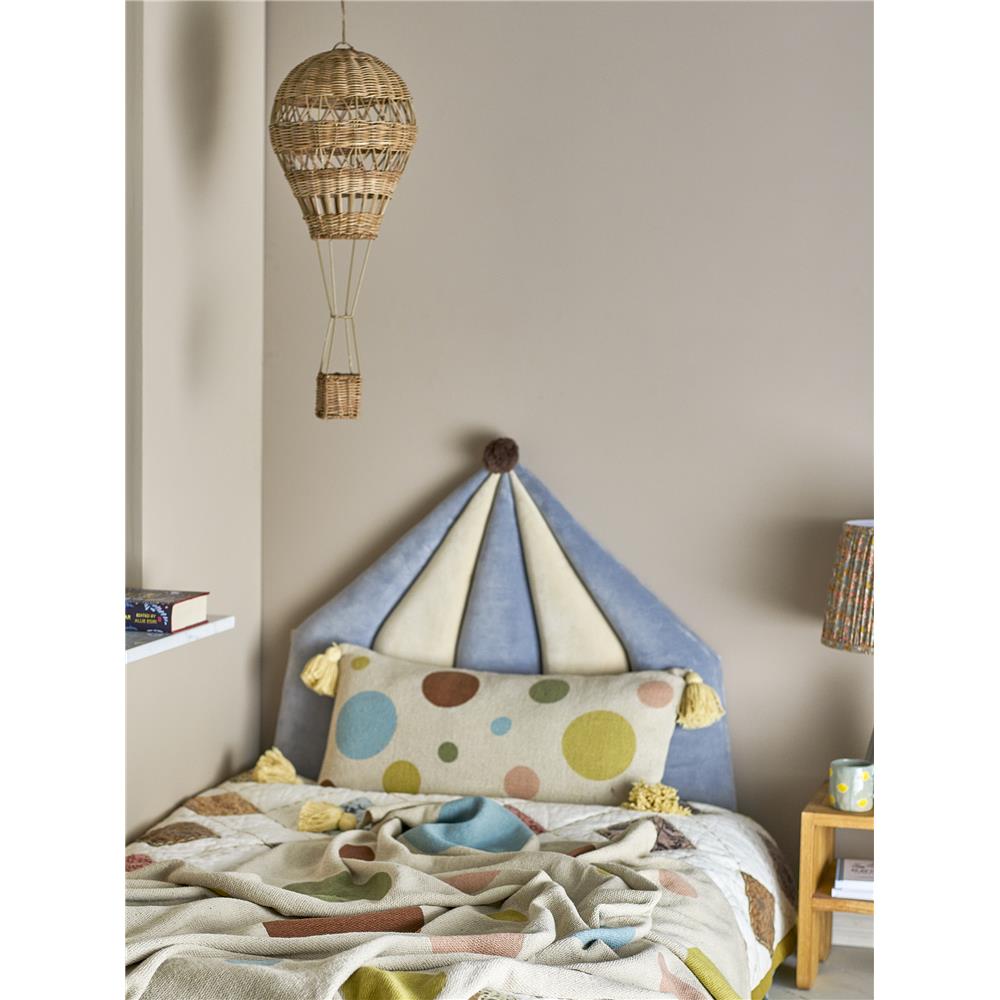 Bloomingville MINI Clennie Decke, gepunktet, Recycelte Baumwolle, Kinderzimmer, dänisches Design