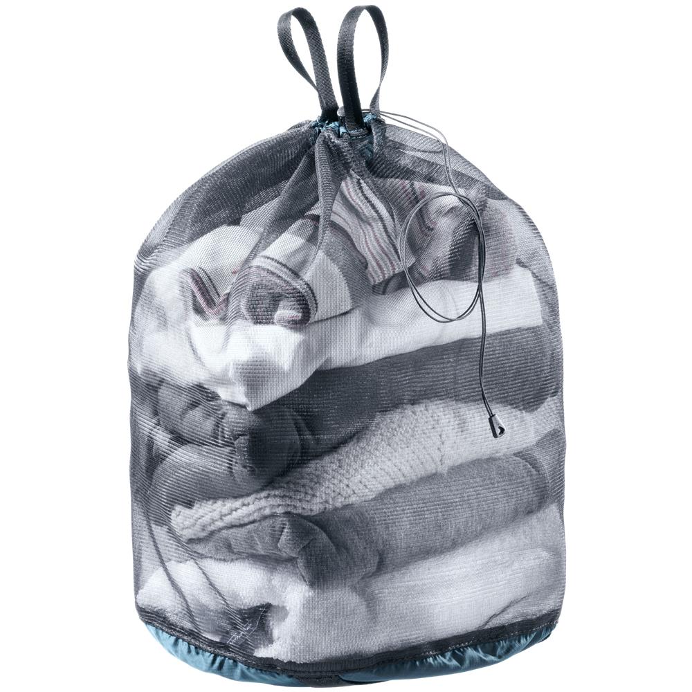 deuter Mesh Sack 10, Packsack, atlantic-black (blau), 10L