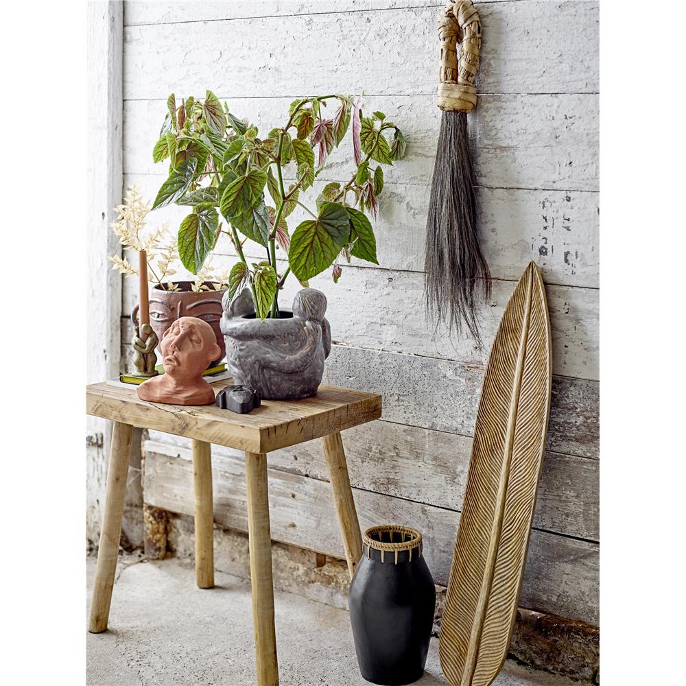 Bloomingville Hevan Wanddekoration, 2er Set, Natur, Besen aus Seegras