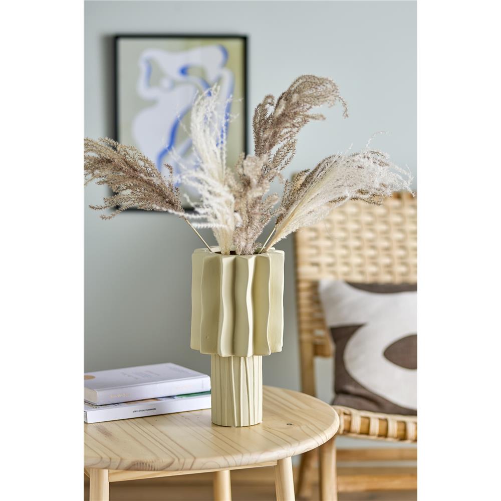 Bloomingville Pethrine Vase, Natur, Steingut D16xH29,5 cm