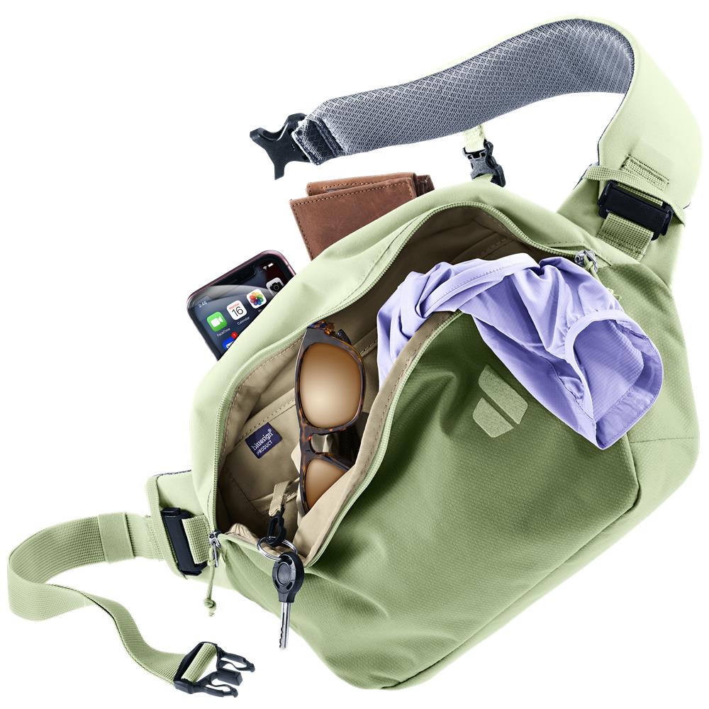 deuter Stroof 5, Umhängetasche, grove-mineral (grün), 5L, Schultertasche