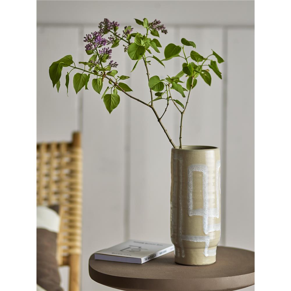 Bloomingville Vefa Deko-Vase, Natur, Terrakotta