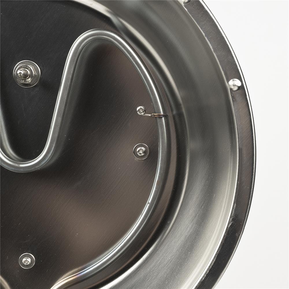 G3Ferrari Pizzaofen Pizza Pummarola schwarz Pizzamaker bis zu 420 °C 1200W 2 feuerfeste Steinplatten