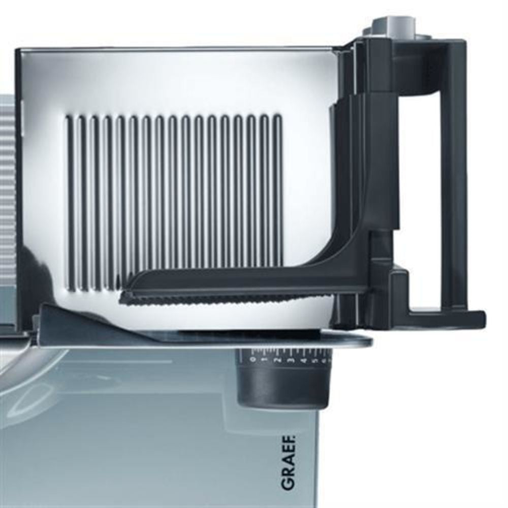 GRAEF Master M20EU Allesschneider Silber 170 W Edelstahl Glasbodenplatte