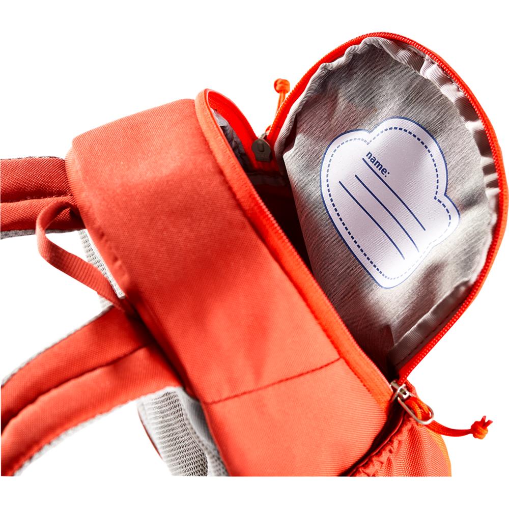 deuter Pico, Kinderrucksack, Feuerwehr (rot), Kindergartenrucksack für Kinder ab 2 Jahre