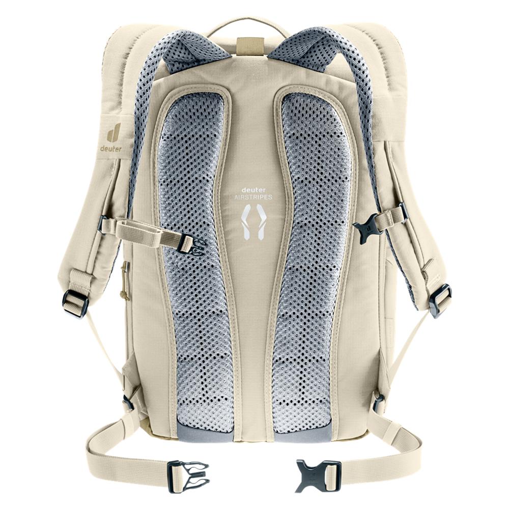 deuter Stepout, Rucksack, bone-desert (beige), 22L, mit Flaschenhalter und Laptopfach