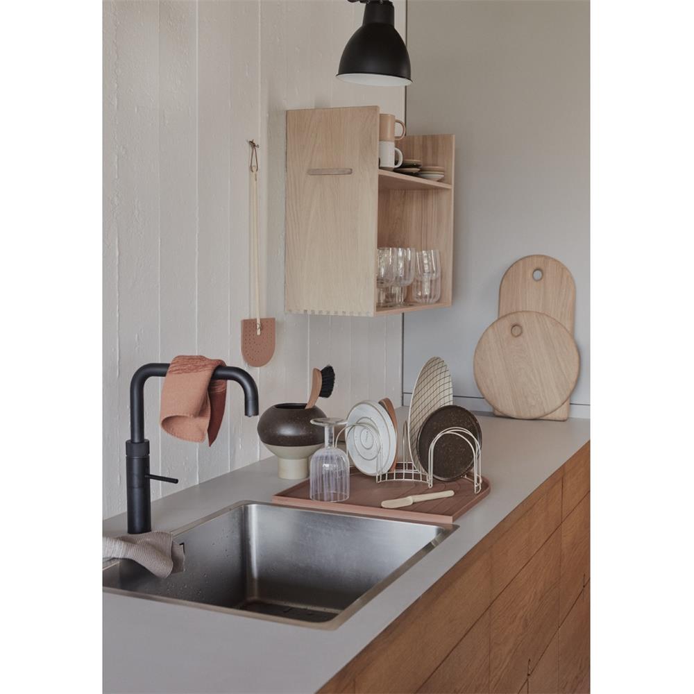 OYOY Yumi Schneidebrett Eichenholz Rund D31,5 cm