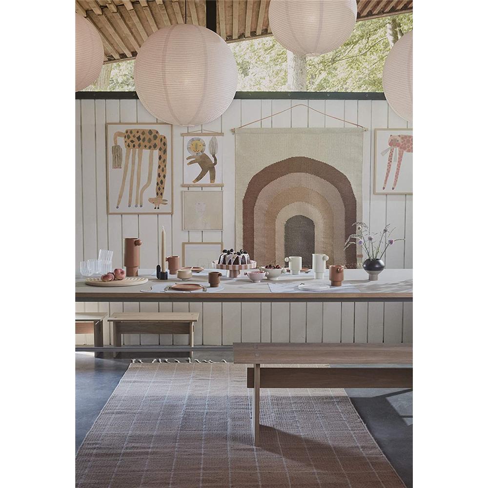 OYOY Mini - Wandteppich Regenbogen, Kinderzimmerdekoration