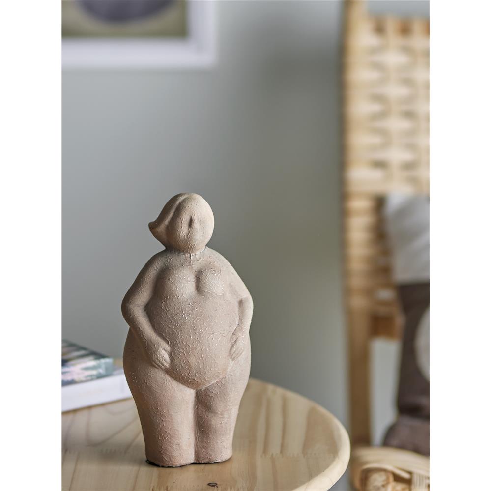 Bloomingville Sidsel Dekofigur 25 cm Braun Terrakotta Frauenfigur Skulptur