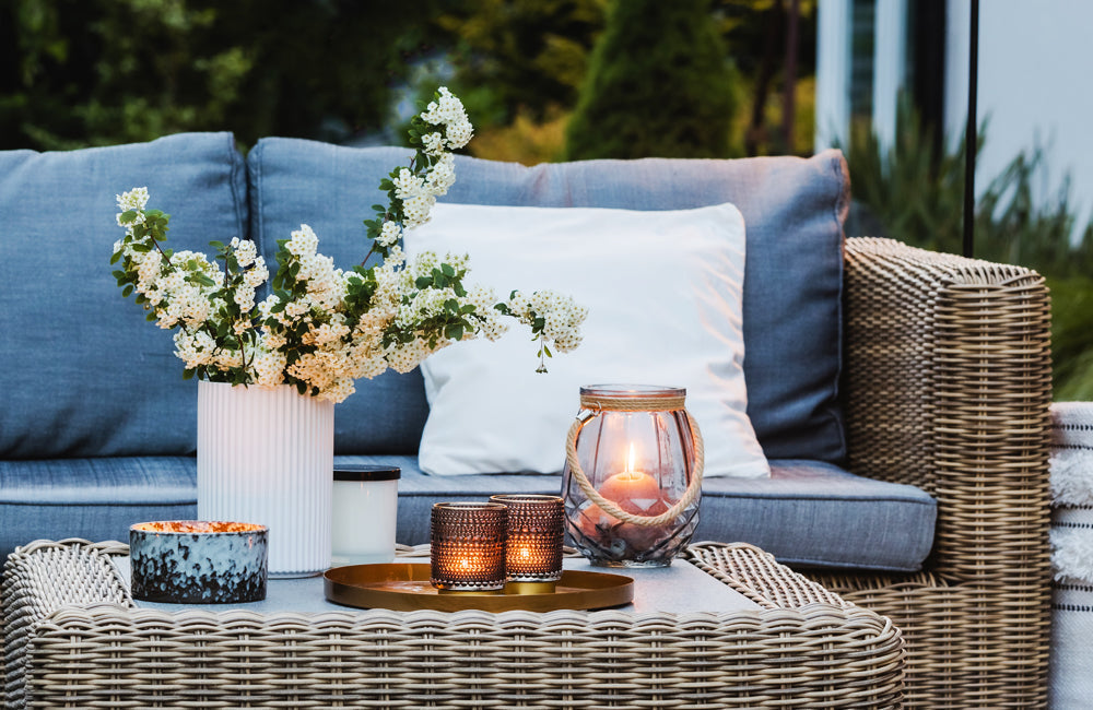 Sommerabend auf der Terrasse