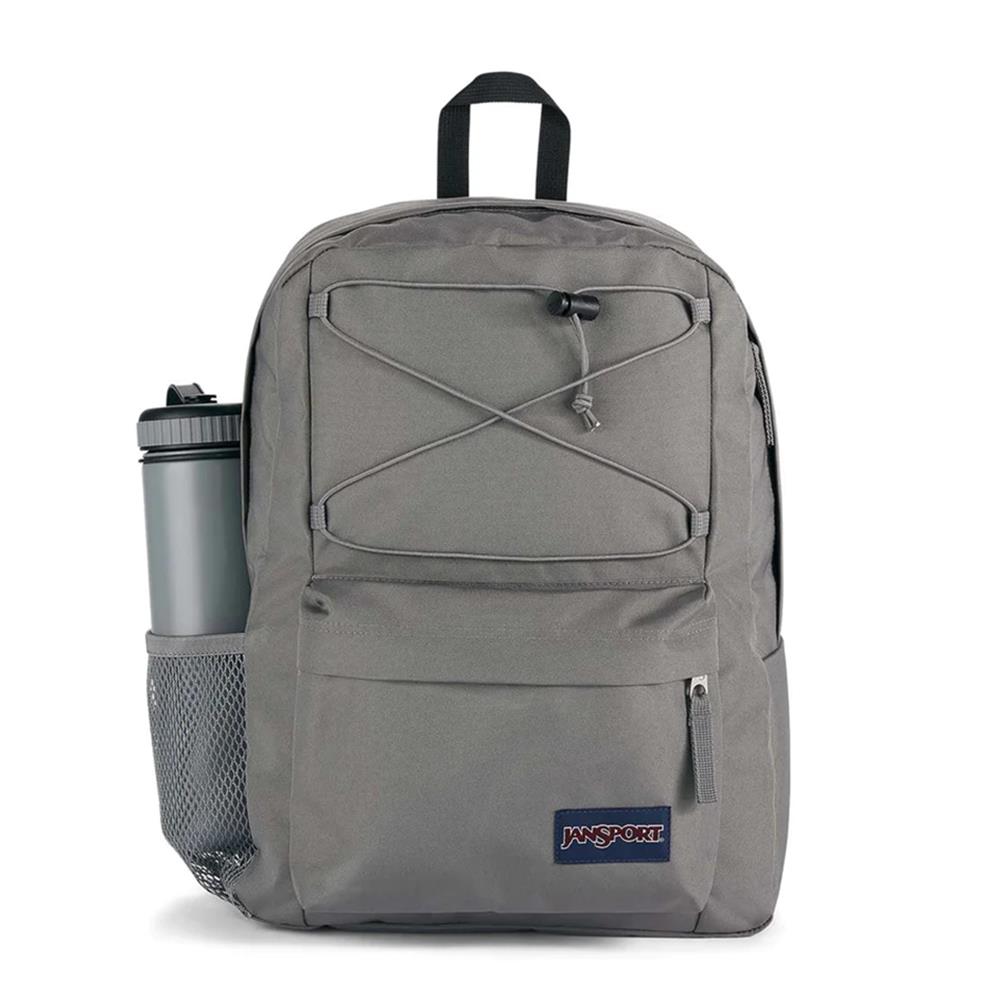 JanSport Flex Pack, Rucksack, Graphite Grey (grau), 26L, mit Laptopfach und Flaschenfach