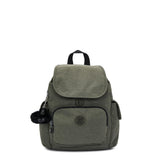 Kipling CITY PACK MINI, Extra kleiner Rucksack, Green Moss (grün), 9L, Kompakt & Stylisch