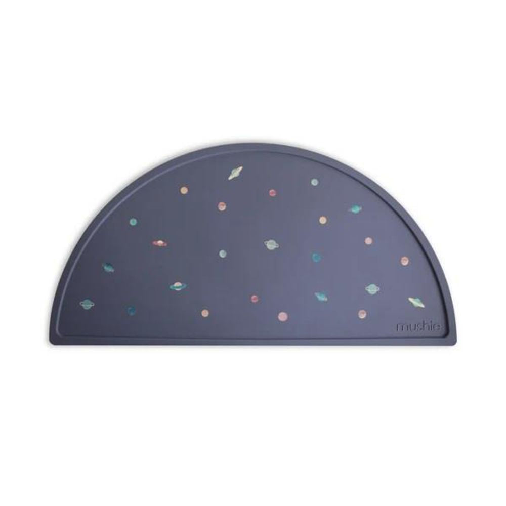 Mushie Silikon-Platzdeckchen, Planets, Tischset, BPA-frei