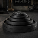 Hantelscheibe 1,25 kg Gusseisen 30 mm Gewichtsscheibe | HMS TCN01