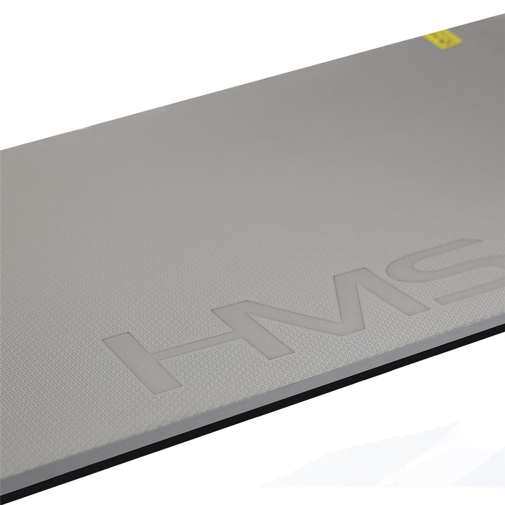 Fitnessmatte 120x60 cm 20 mm Grau/Schwarz | HMS Premium MFK02