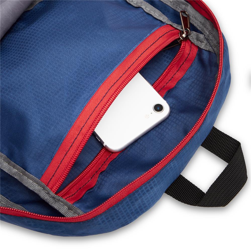 NILS CAMP Tagesrucksack Edge 22L in Dunkelblau - leichter Rucksack für Wandern, Radfahren & Reisen