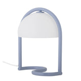 Bloomingville Favour Tischlampe Blau Acryl 24,5x29,5cm