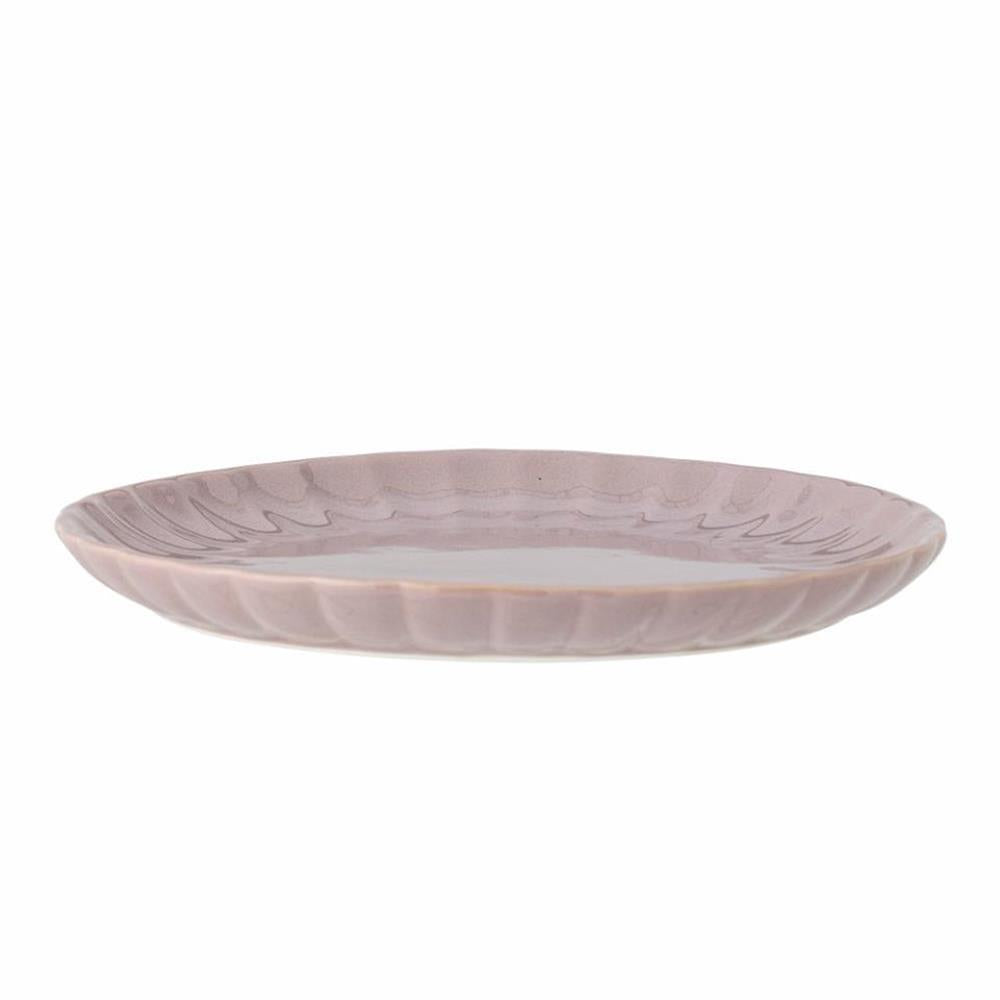 Bloomingville Latina Teller, Rose, 20 cm, Steingut, dänisches Design