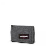 Eastpak CREW SINGLE, Geldbörse, Black Denim (grau), Dreifach faltbares Portemonnaie
