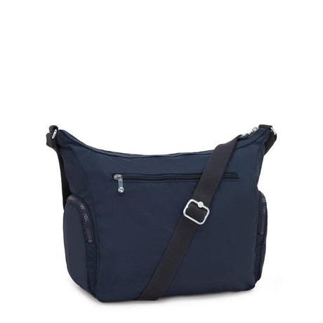 Kipling GABBIE M, Mittelgroße Umhängetasche, Blue Bleu 2 (blau), Schultertasche mit Reißverschluss