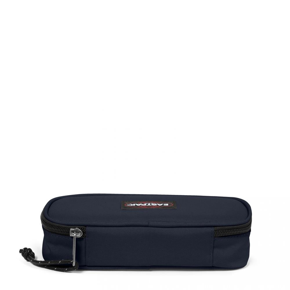 Eastpak OVAL SINGLE, Federmäppchen, Ultra Marine (blau), mittelgroße Federmappe, Federtasche