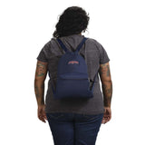 JanSport Drawsack, Navy (blau), 14L, Sportbeutel mit Kordelzug