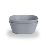Mushie Kinderschüssel 2er Set, Cloud, quadratisch, BPA-frei