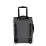 Eastpak TRANVERZ XXS, Kleiner Reisetrolley, Black Denim (grau), 25L, Rollkoffer mit 2 Rädern und TSA-Schloss