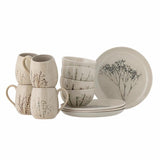 Bloomingville Bea Frühstück Set Natur Steingut