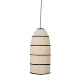 Bloomingville Larrin Pendelleuchte Natur Papier Pendellampe Hängeleuchte Lampe dänisches Design