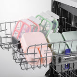 LocknLock To-Go Lunchbox 980 ml, Rosa, 3 Fächer - Mikrowellengeeignet BPA-frei