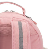 Kipling SEOUL S, Kleiner Schulrucksack mit 11-Zoll-Tabletfach, 14L, Bridal Rose (rosa)