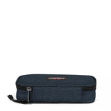 Eastpak OVAL SINGLE, Federmäppchen, Triple Denim (blau), mittelgroße Federmappe, Federtasche