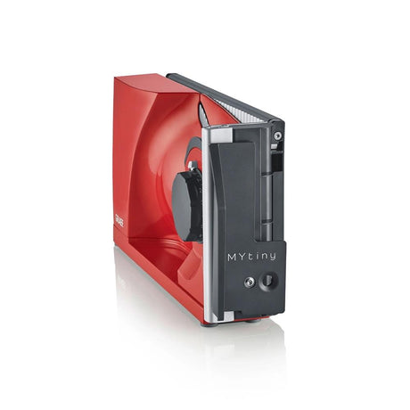 GRAEF MT1003 Klappbarer Allesschneider MYtiny Wellenschliffmesser rot | B-Ware