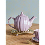 Bloomingville Latina Teekanne, Rose, 1 Liter, Steingut, dänisches Design