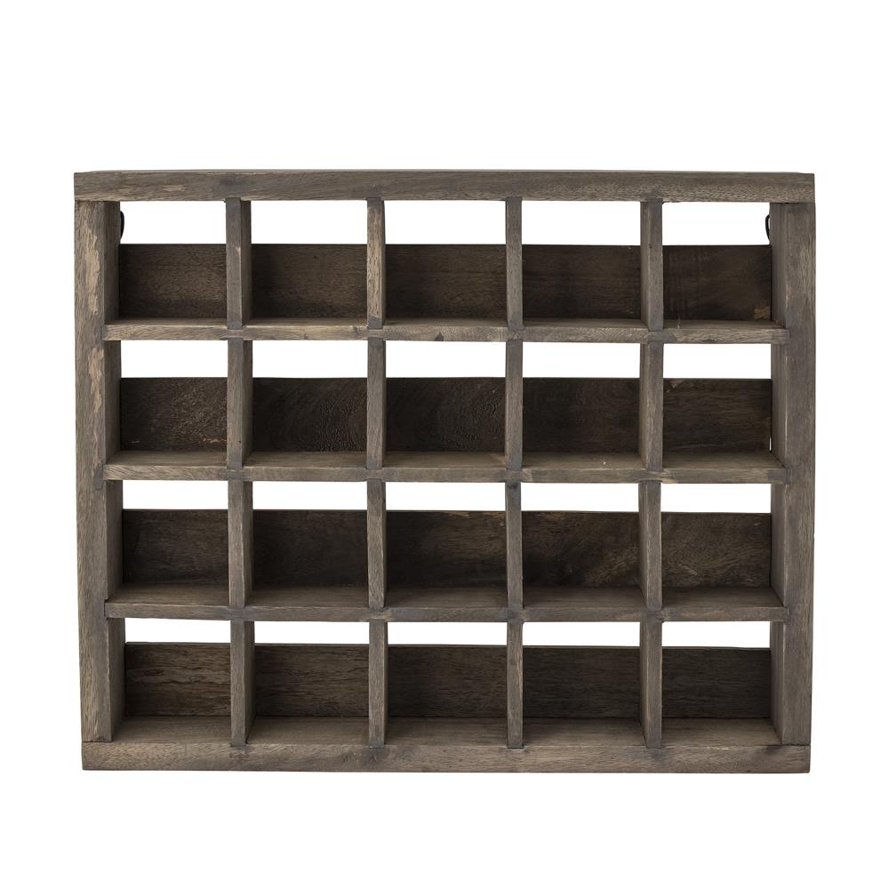 Bloomingville Tilo Regal Braun Recyceltes Holz 48 x 9 x 40 cm