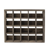 Bloomingville Tilo Regal Braun Recyceltes Holz 48 x 9 x 40 cm