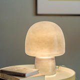 Bloomingville Paddy Tischlampe Blau Glas D20xH26,5 cm – elegante Glaslampe