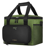 NILS CAMP Kühltasche 20L in Grün - kompakte Thermotasche für Picknick, Camping & Alltag
