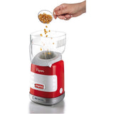 Ariete Party Time Popcorn Maker, Rot, Popcornmaschine Heißluft, Retro-Design, 50er Jahre-Stil