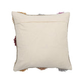 Bloomingville Somma Kissen Bunt 50x50 cm – Wolle, getuftete Blumen & Textur